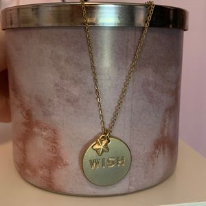 "Wish" Gold Necklace